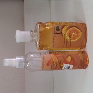 Vintage Bath and Body Works Mango Mandarin Body Splash and Shower Gel